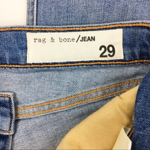 rag & bone |  Stovepipe Step Hem Jeans size 29 - Picture 7 of 8